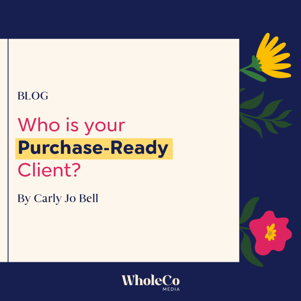 who is your purchase-ready client blog post cover