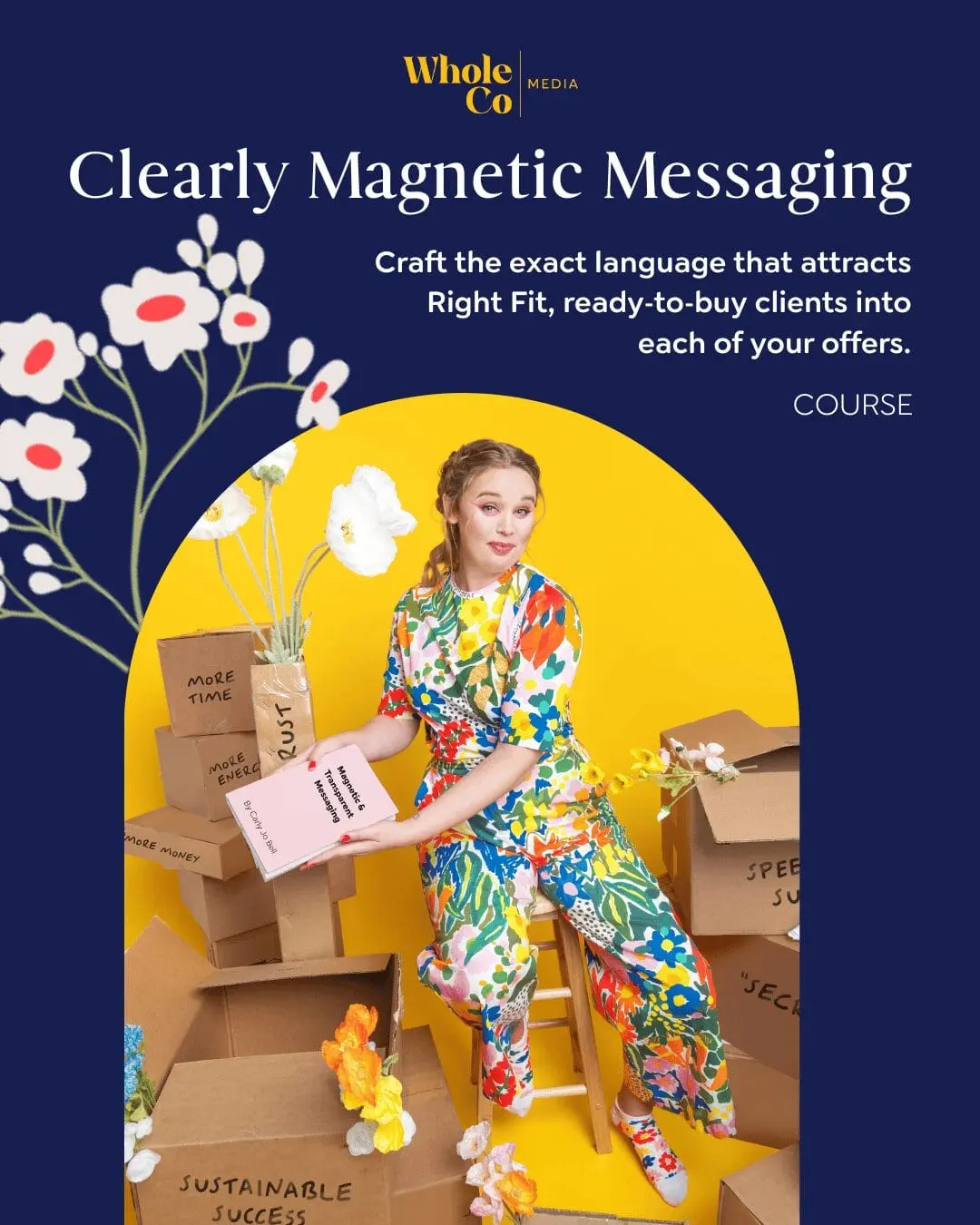 Clearly Magnetic Messaging - tall graphic - WholeCo Media